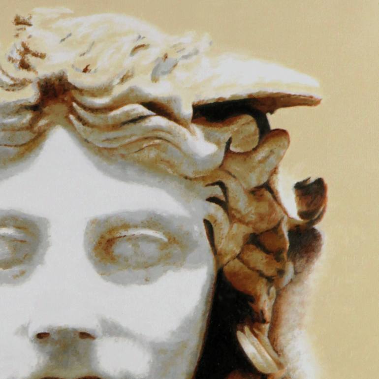 Original Figurative Classical Mythology Painting by Mercedes Soret