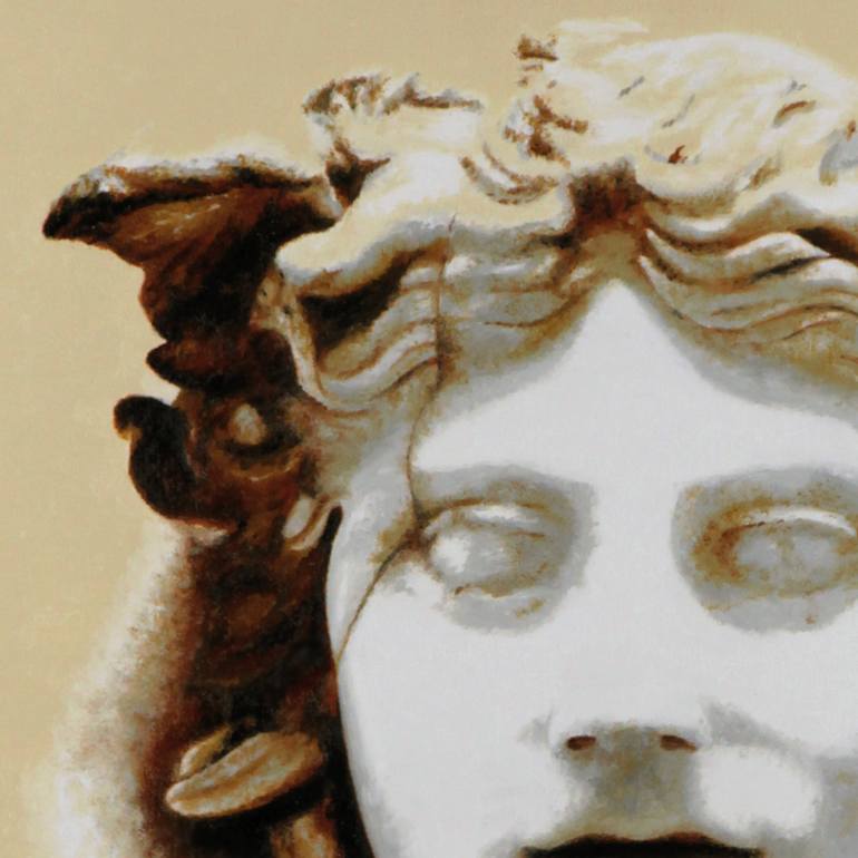 Original Figurative Classical Mythology Painting by Mercedes Soret