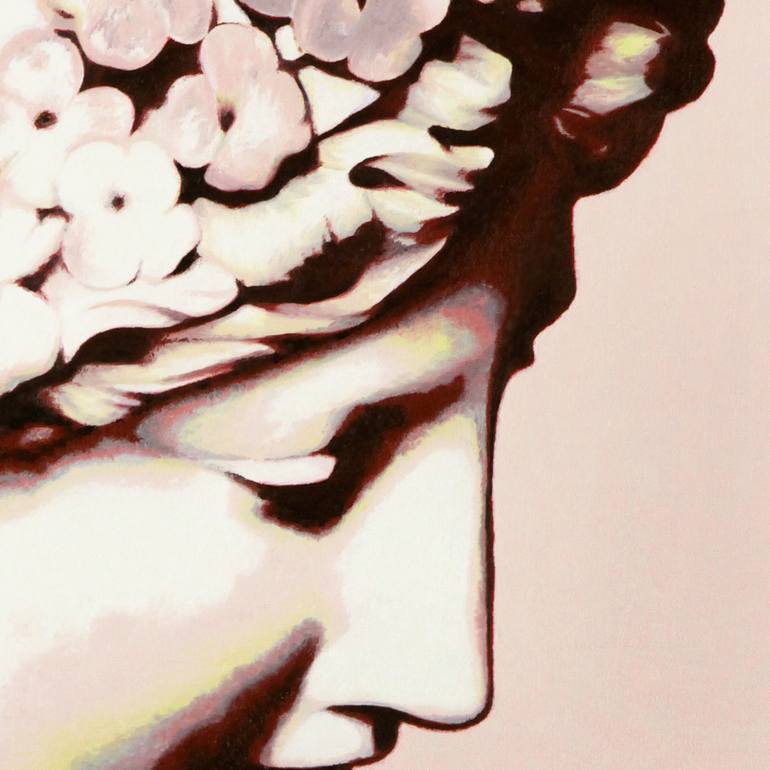 Original Figurative Classical Mythology Painting by Mercedes Soret