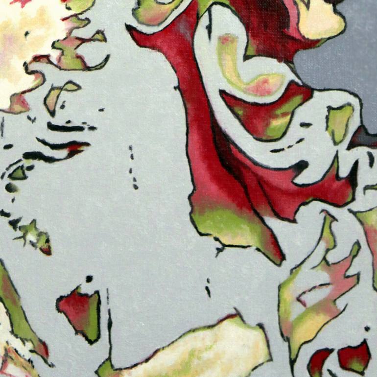 Original Figurative Religion Painting by Mercedes Soret