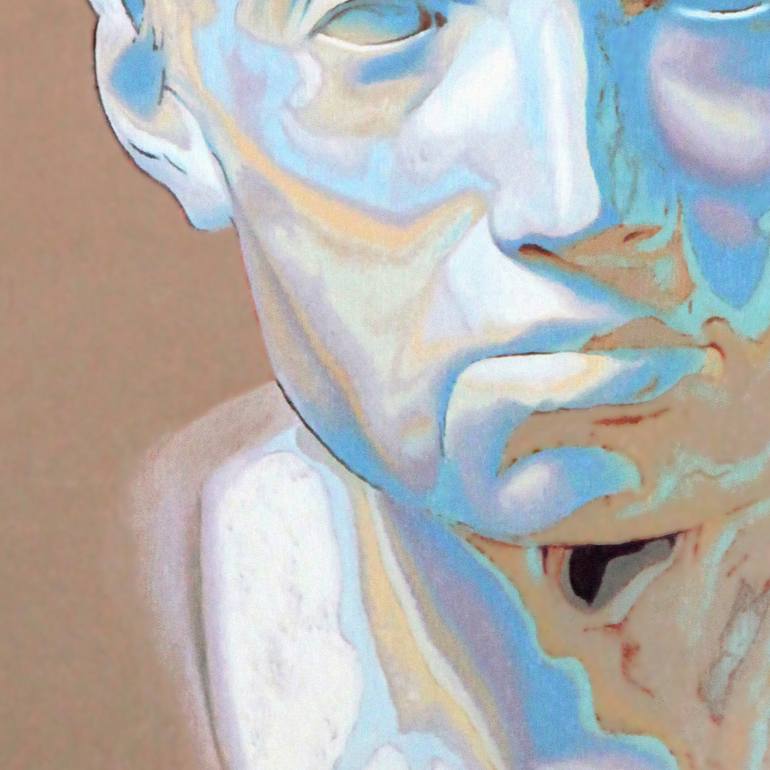 Original Figurative Men Painting by Mercedes Soret