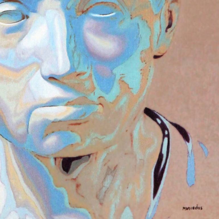 Original Figurative Men Painting by Mercedes Soret