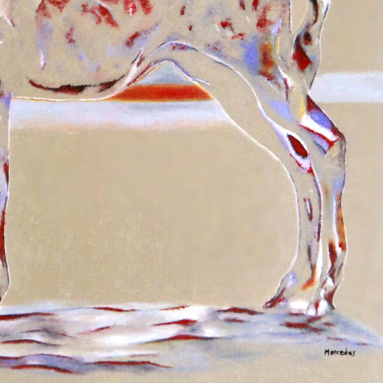 Original Figurative Animal Painting by Mercedes Soret