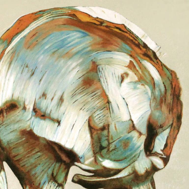 Original Figurative Animal Painting by Mercedes Soret