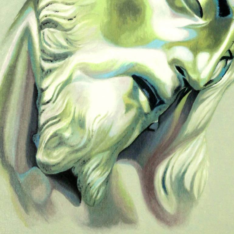 Original Figurative Religion Painting by Mercedes Soret