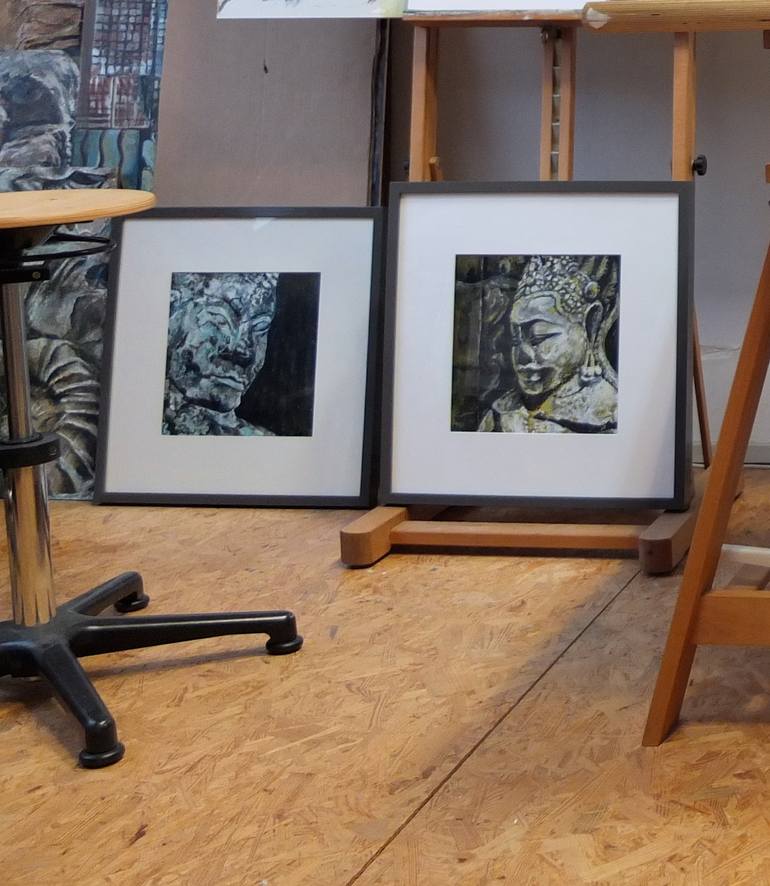 Original Expressionism Other Painting by Lucy Looijen-Lavrijsen