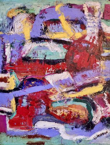 Original Contemporary Abstract Painting by Li Narboni