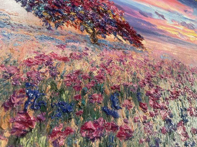 Original Impressionism Landscape Painting by Kenneth Halvorsen
