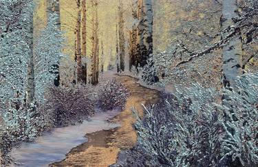 Original Impressionism Landscape Paintings by Kenneth Halvorsen