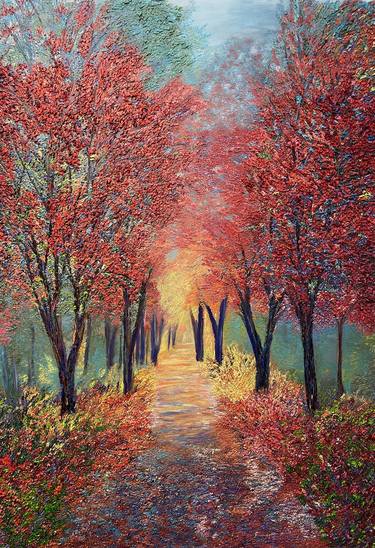 Original Impressionism Landscape Paintings by Kenneth Halvorsen