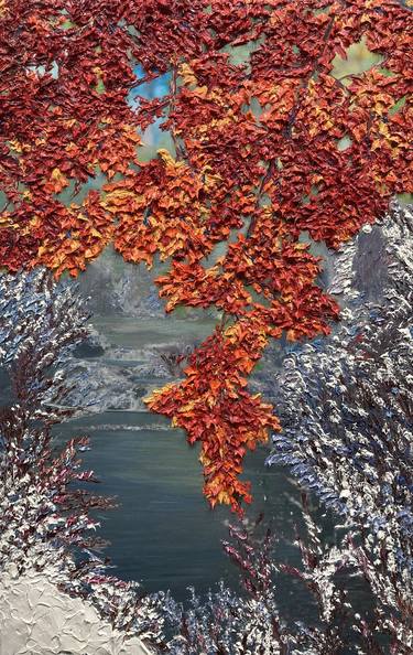Original Impressionism Landscape Paintings by Kenneth Halvorsen