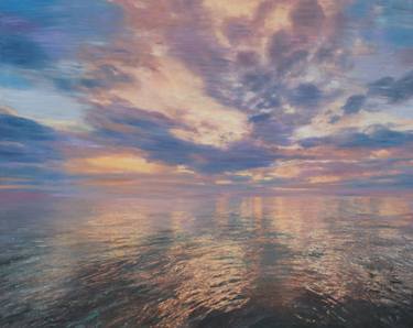 Original Impressionism Seascape Paintings by Kenneth Halvorsen