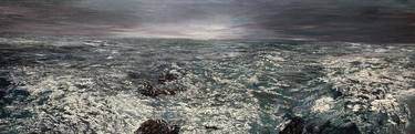 Original Impressionism Seascape Paintings by Kenneth Halvorsen