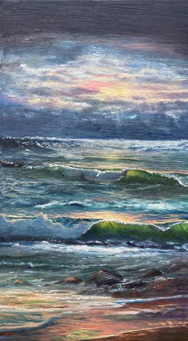 Original Seascape Paintings by Kenneth Halvorsen