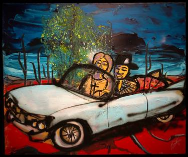Print of Pop Art Car Paintings by Erik Neimeijer