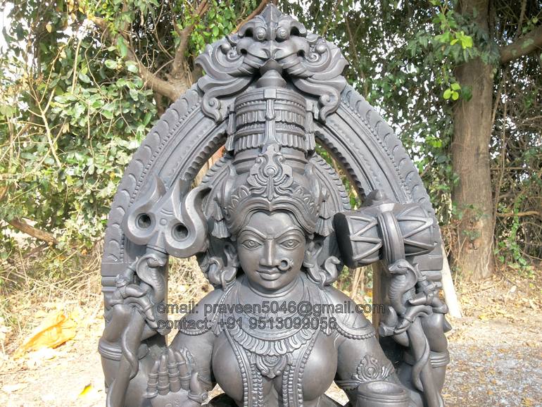 Original Figurative Abstract Sculpture by Praveen Artist