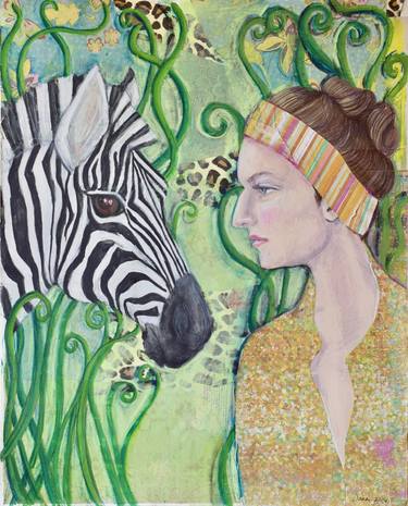 Print of Animal Collage by Jana McCullough