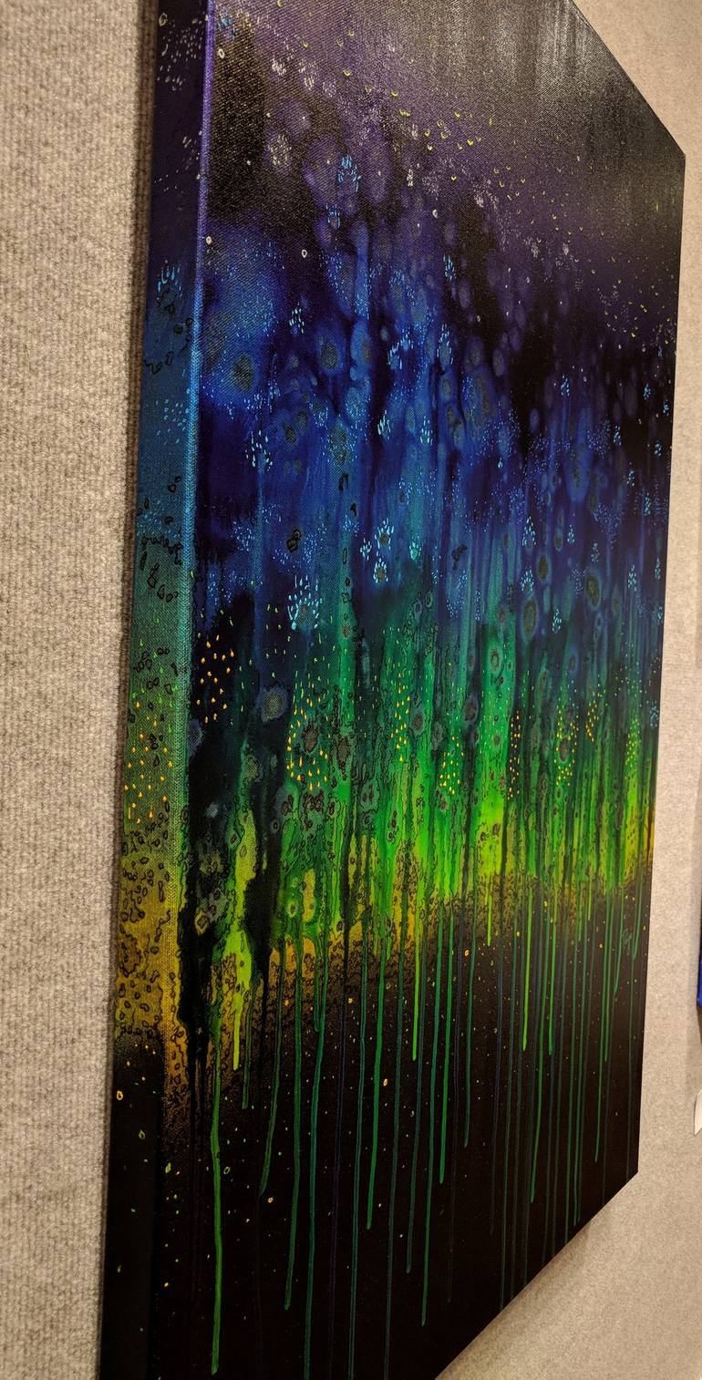 Original Abstract Expressionism Abstract Painting by Priya Rama