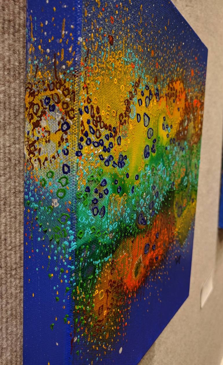 Original Conceptual Abstract Painting by Priya Rama