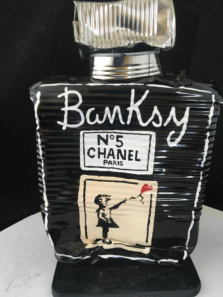 Chanel N.5 Banksy Sculpture by Norman Gekko | Saatchi Art