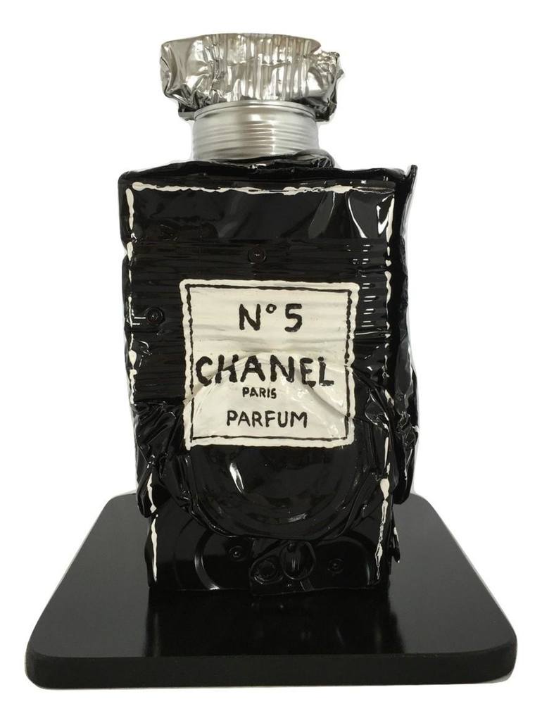 Melting Chanel N.5 Sculpture by Norman Gekko