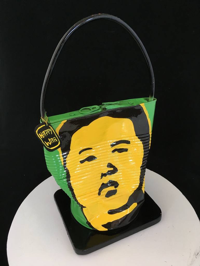 Dictator's handbag Sculpture by Norman Gekko