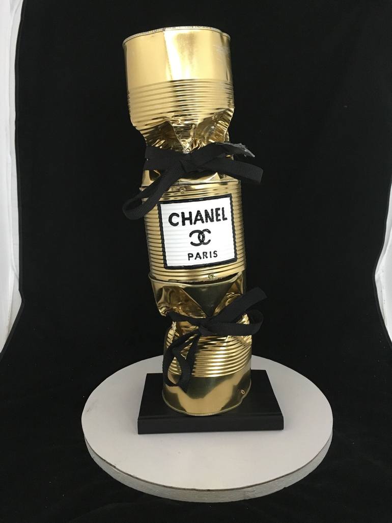 Big Chanel Candy Sculpture by Norman Gekko