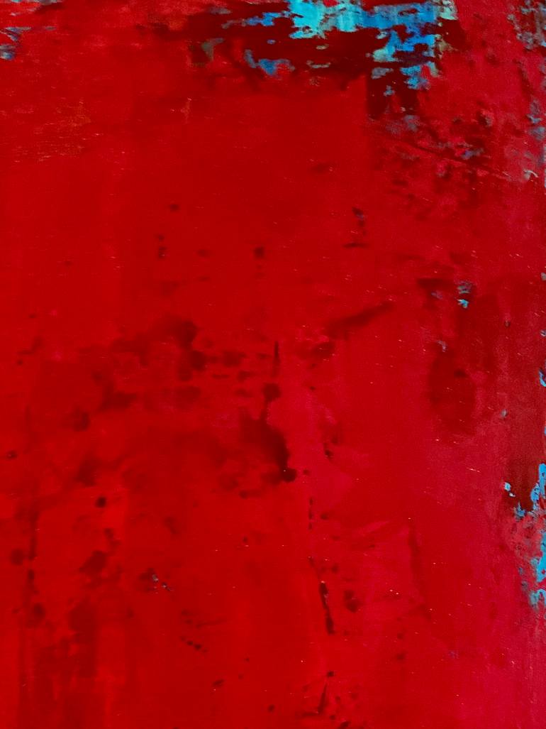 Original Abstract Seascape Painting by Brigitte Dravet