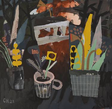 Original Expressionism Still Life Paintings by Olena Hnatiuk