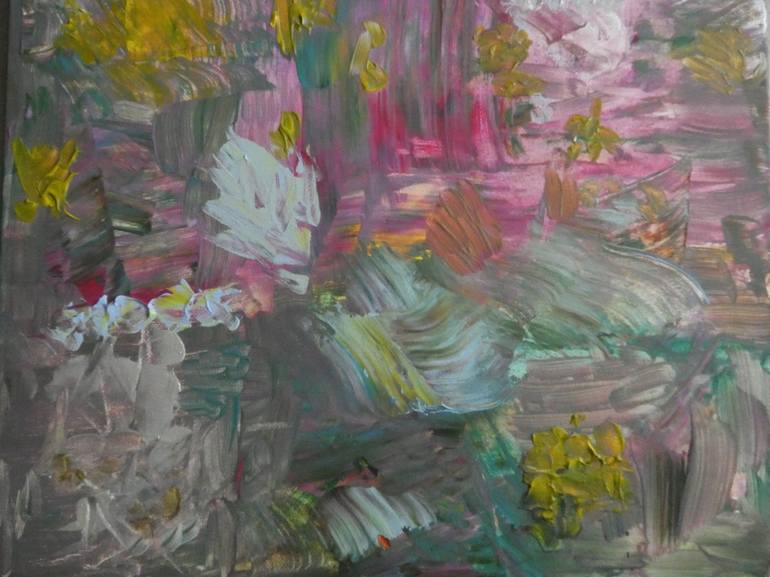 Original Abstract Expressionism Abstract Painting by Laura Bernardeschi Nelson