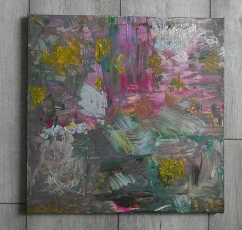 Original Abstract Painting by Laura Bernardeschi