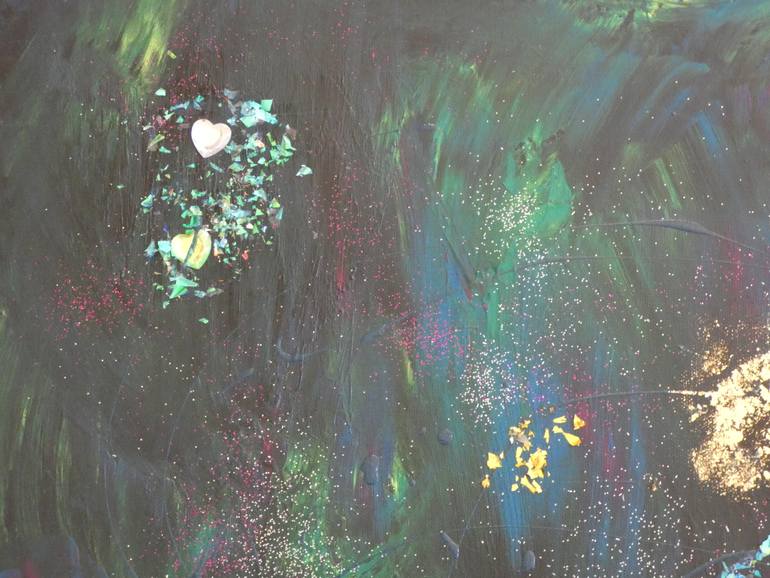 Original Abstract Expressionism Abstract Painting by Laura Bernardeschi Bernardeschi Nelson