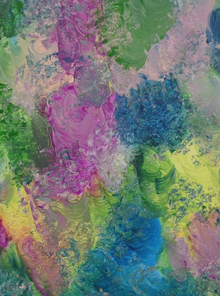 Original Abstract Expressionism Abstract Painting by Laura Bernardeschi Bernardeschi Nelson