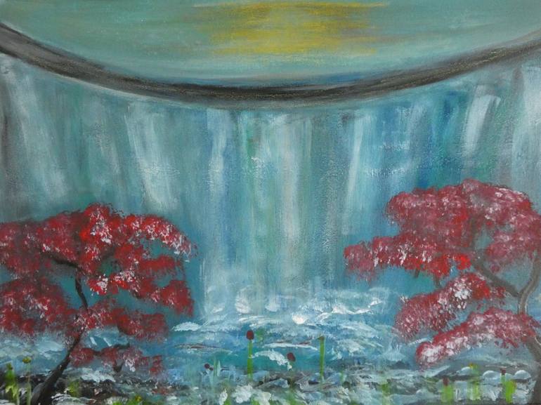 Print of Abstract Landscape Paintings by Laura B  Nelson
