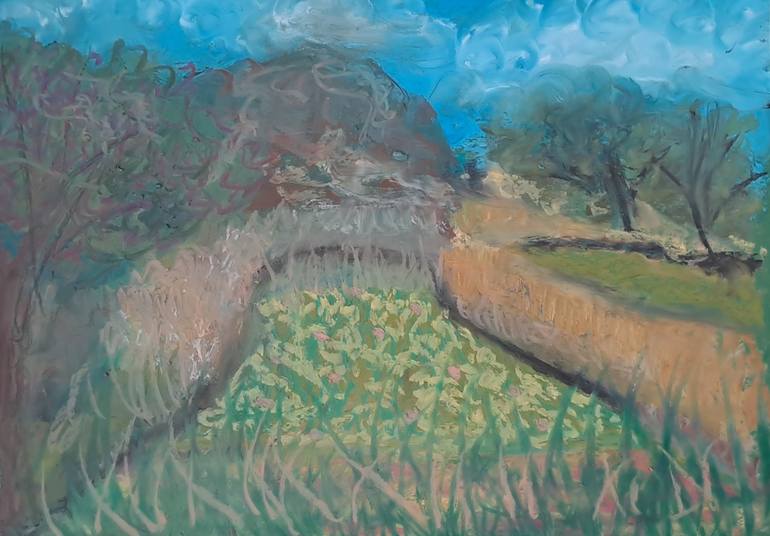 Original Figurative Landscape Painting by Laura Bernardeschi Nelson