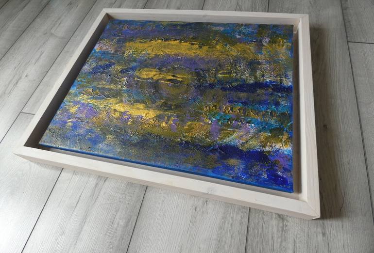 Original Abstract Expressionism Abstract Painting by Laura Bernardeschi