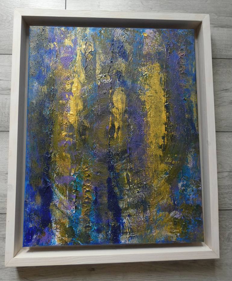 Original Abstract Expressionism Abstract Painting by Laura Bernardeschi
