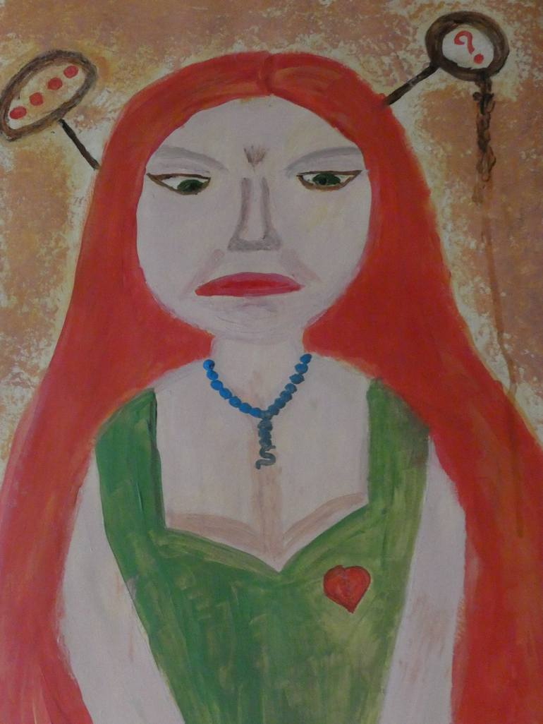 Original Women Painting by Laura Bernardeschi