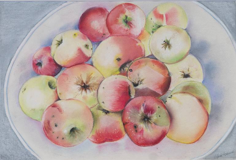 Original Fine Art Still Life Painting by Anna Dubchak