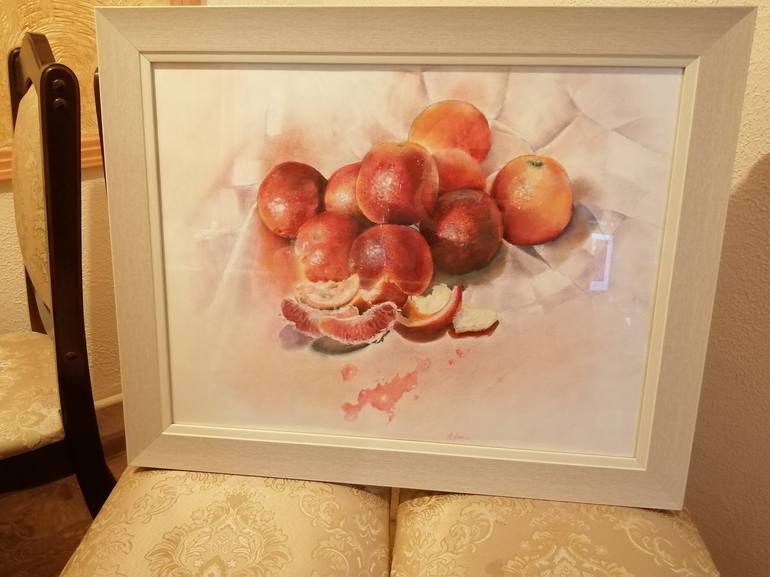 Original Fine Art Still Life Painting by Anna Dubchak