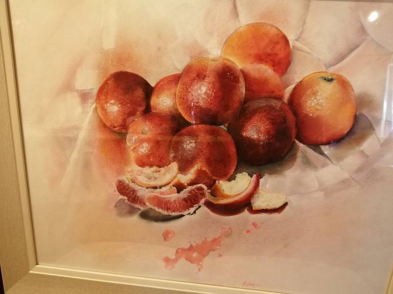 Original Fine Art Still Life Painting by Anna Dubchak