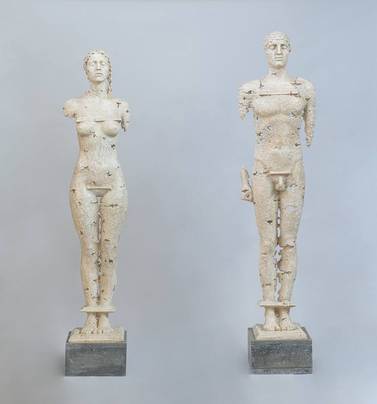 Original Figurative Classical mythology Sculpture by Egor Zigura