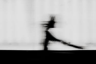 Original Abstract Expressionism Bicycle Photography by Hua Huang