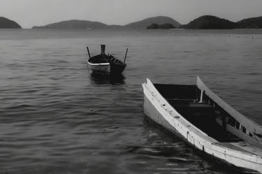 Original Expressionism Boat Photography by Hua Huang