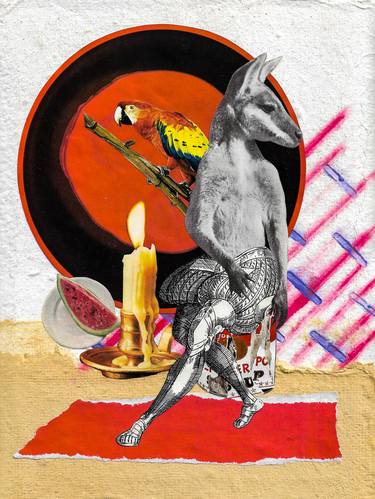 Print of Animal Collage by Xilote Ibarra