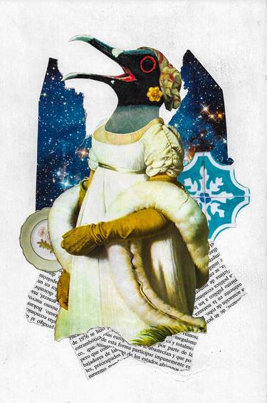 Print of Figurative Animal Collage by Xilote Ibarra