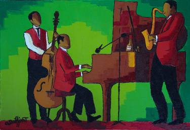 Print of Expressionism Music Paintings by Olivier Boissinot