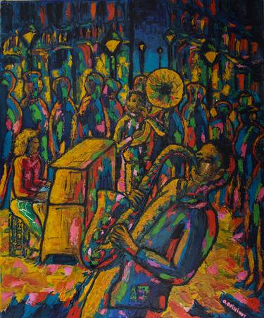 Original Music Paintings by Olivier Boissinot