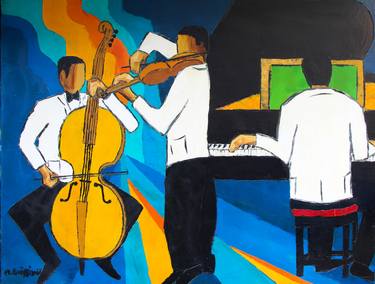 Print of Music Paintings by Olivier Boissinot