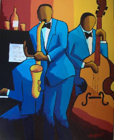 Original Music Paintings by Olivier Boissinot